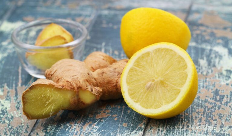 5 modos de perder peso con limón y jengibre