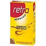 Retro RESER4 Mini-PELLETS repelente de serpientes, rojo, amarillo