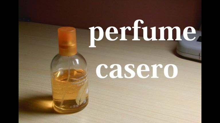 Cómo hacer un perfume
