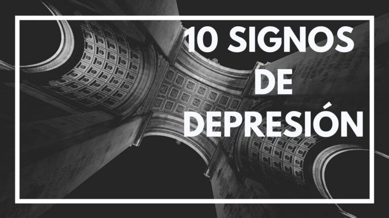 10 signos de depresión