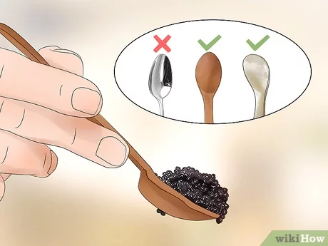 ¿Cómo probar el caviar?