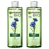 Garnier Bio - Agua micelar de limpieza y limpieza - Agua de maíz orgánica - Para pieles y ojos sensibles - 400 ml - Pack de 2